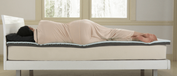 身体をバランス良く支え理想的な寝姿勢をキープ